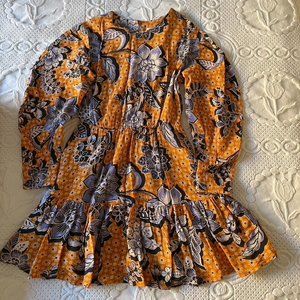 Anthropologie Long Sleeve Mini Dress